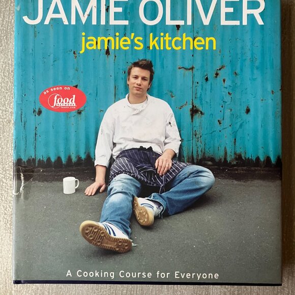 Jamies Kitchen A Cooking Course for Everyone Jamie Oliver Vintage 2002 Cookbook - Picture 2 of 6